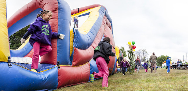The fun doesn't stop all day with the many things for children to enjoy.