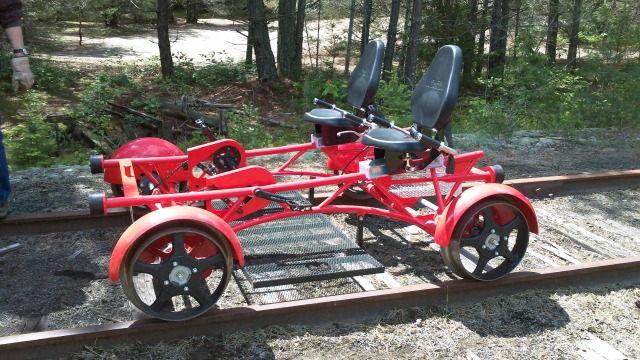 Saranac Lake welcomes the first rail bikes in America Saranac Lake welcomes the first rail bikes in America
