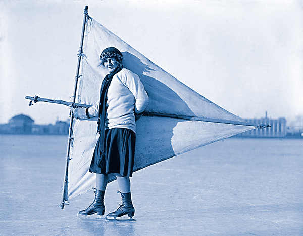 Fashionable 1920s Skate Sailor