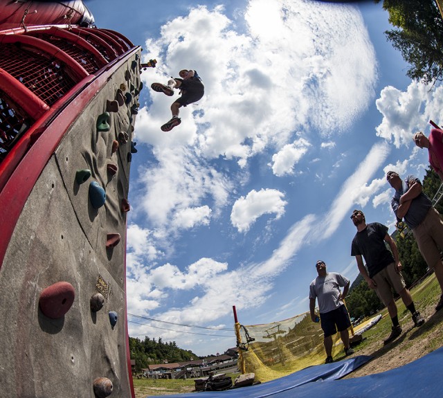 Spider Climbing Wall
