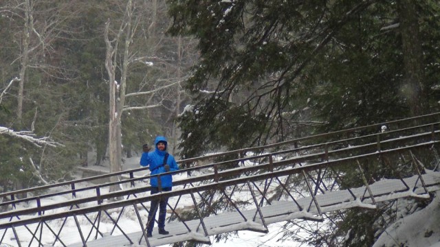 Adventure warms the heart on this chilly day.