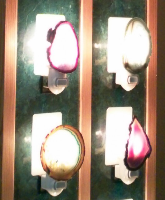 polished stone nightlights polished stone nightlights