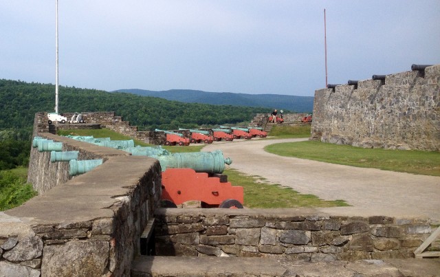 Fort Ticonderoga cannons
