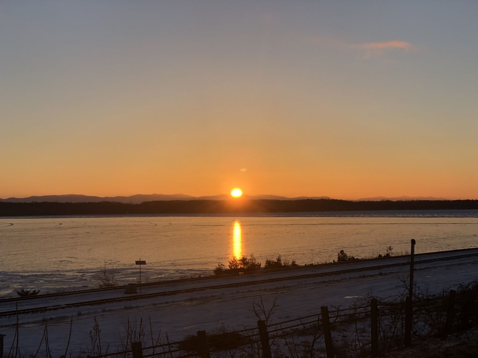 Sunrise over Bullwagga Bay