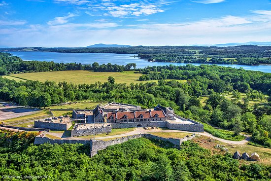 Aerial view of Fort Ticonderoga. Photo courtesy Carl Heilman II.