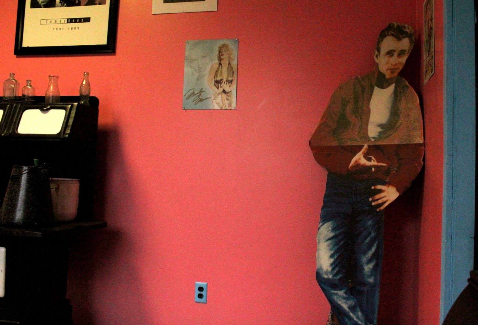 I think you're checking Marilyn out, James!