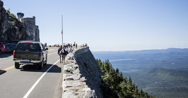 This is a very scenic drive, and it includes a castle.