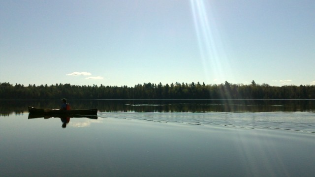 Paddling one of our lakes is to be suspended between earth and sky Paddling one of our lakes is to be suspended between earth and sky