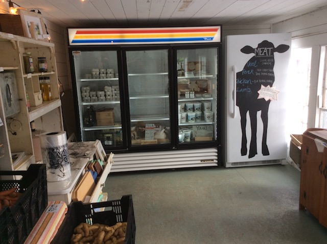 A real country store at Sugar House Creamery.