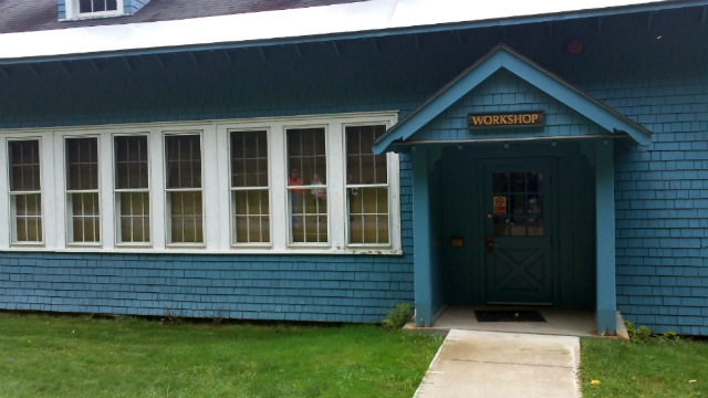the Workshop at the Trudeau Sanitarium gets visited by a long gone maintenance man the Workshop at the Trudeau Sanitarium gets visited by a long gone maintenance man