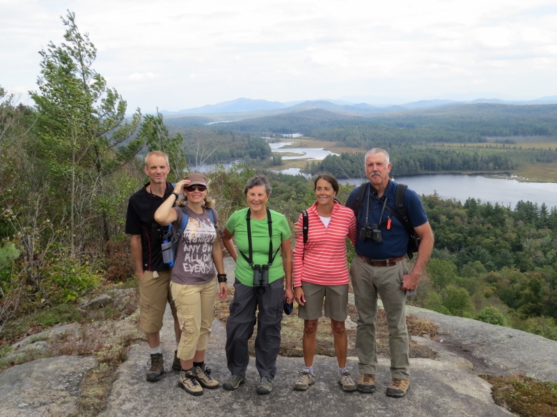 A lovely photo on the summit of Low's Ridge!