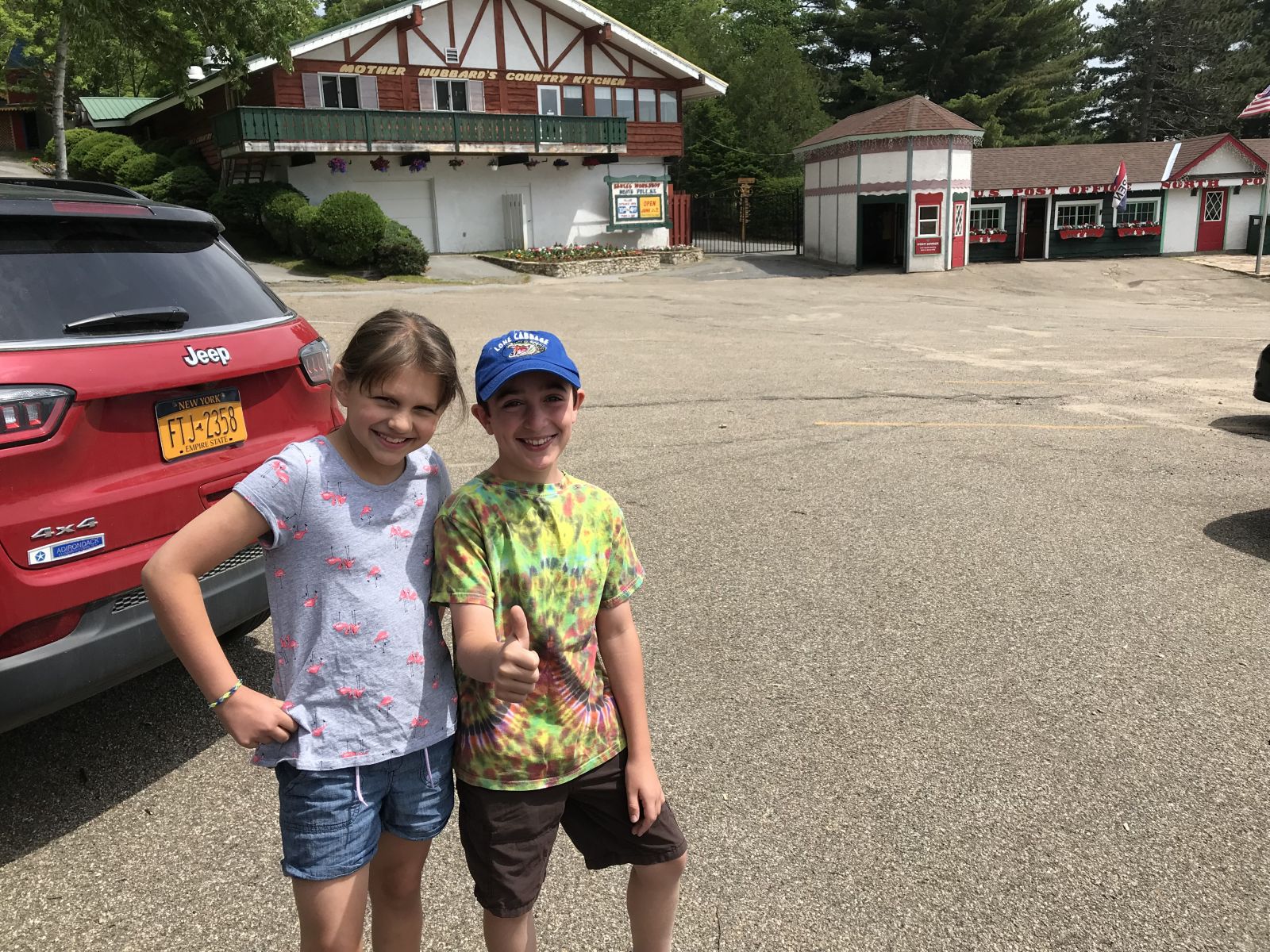 Meet my sidekicks for the day: Ellie (9) and Oliver (almost-9-just-say-I'm-9)