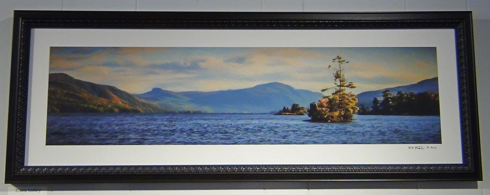 I love watercolor landscapes. They're a great way to showcase natural light.