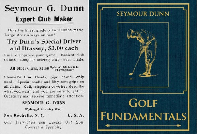 Seymour Dunn; third generation of golf expertise