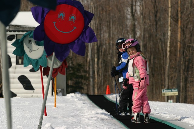 This is a magic carpet at another local ski area in use! This is a magic carpet at another local ski area in use!