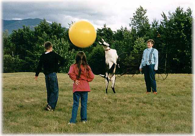 Monty played ball. And made sure everyone got their turn. Monty played ball. And made sure everyone got their turn.