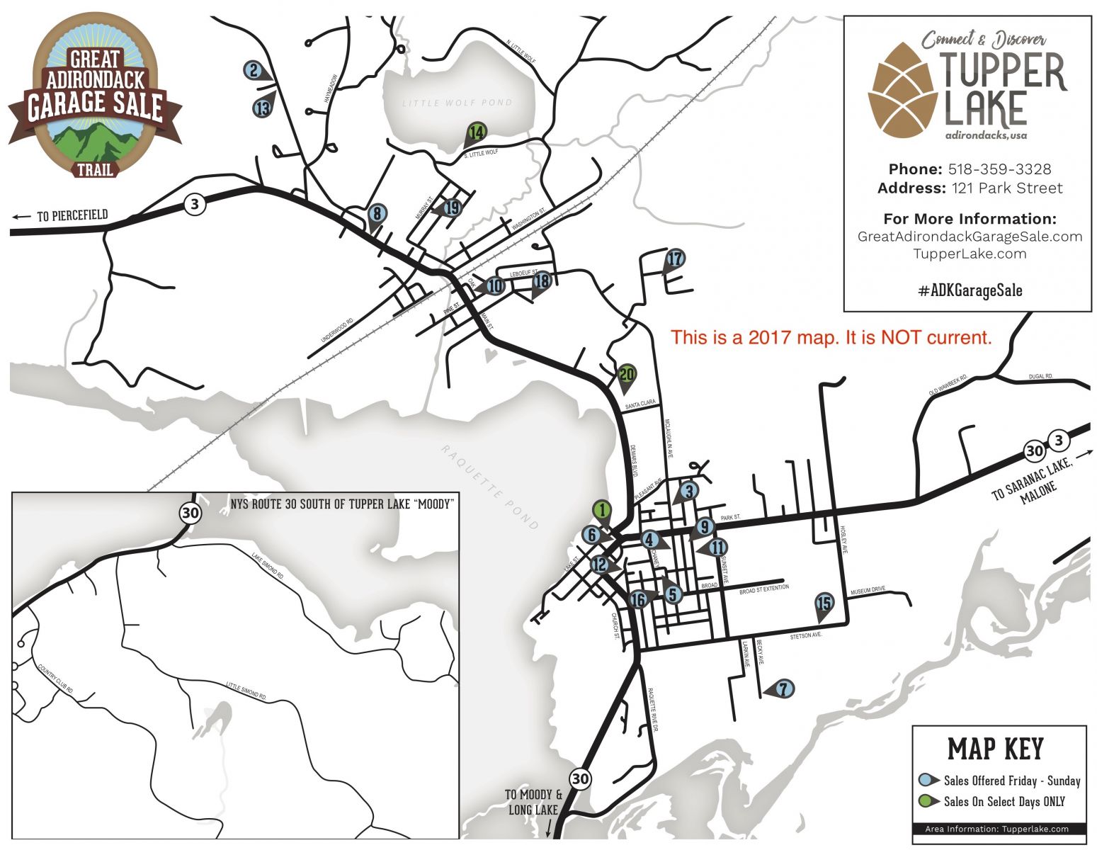 The website generates a map for maximum efficiency... and browsing time.