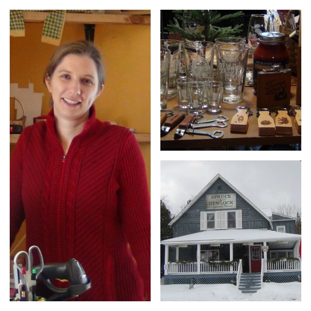 "We send things all over the world," says Faith, whose store specializes in a very personal touch.