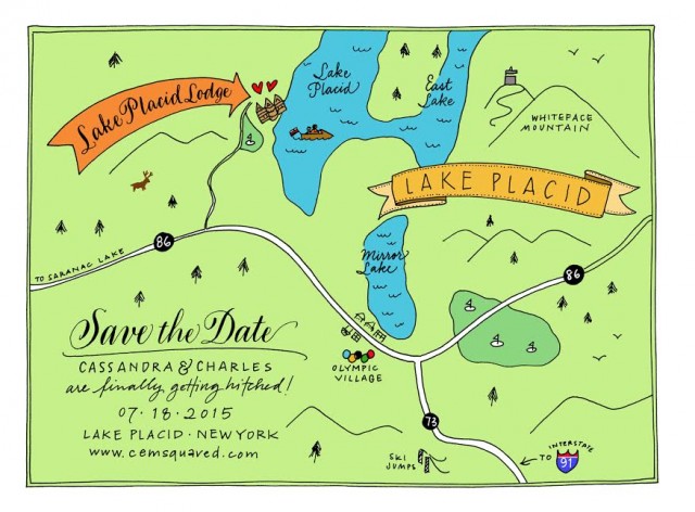 A beautiful save the date A beautiful save the date