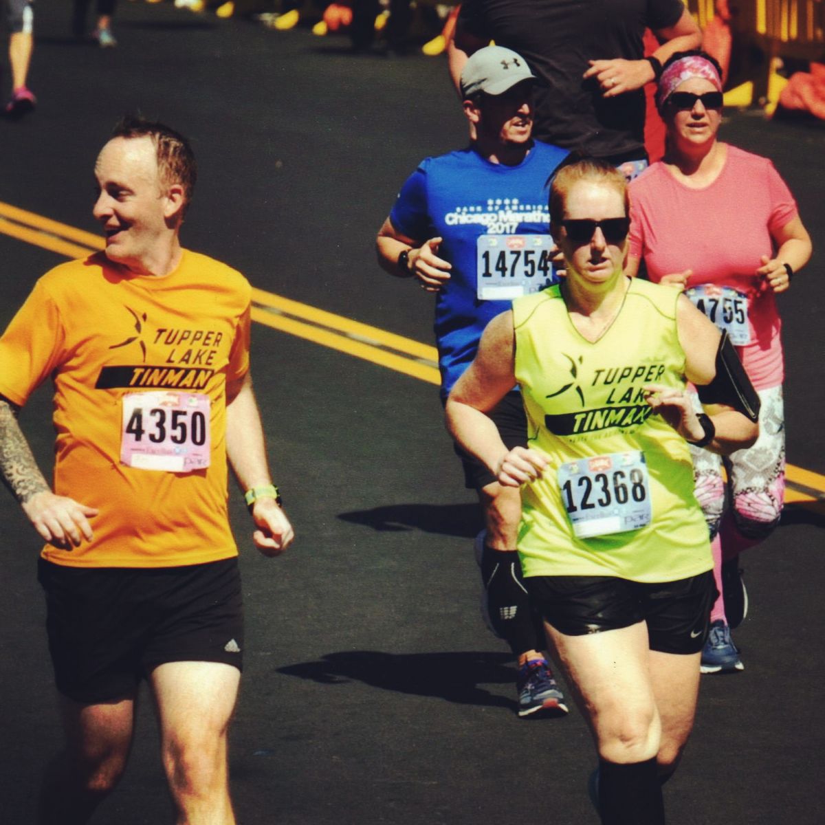 Wendy Peroza, right, has never competed in the Tinman, but she has competed in other races.