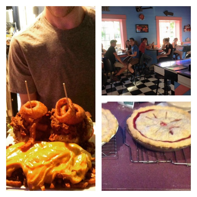 Everything homemade and fussed over, too, at Ohana's 1950's diner.