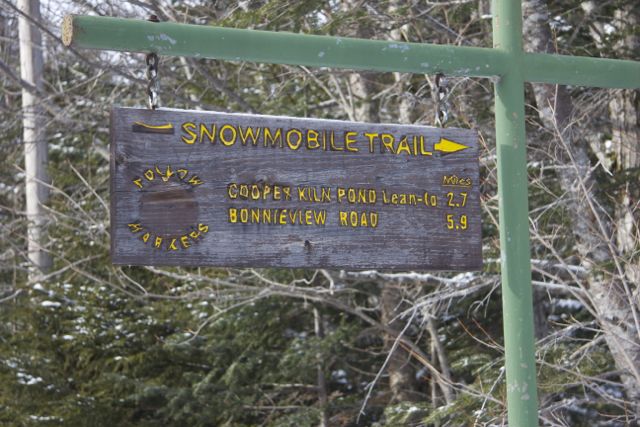Franklin Falls Rd. Trailhead