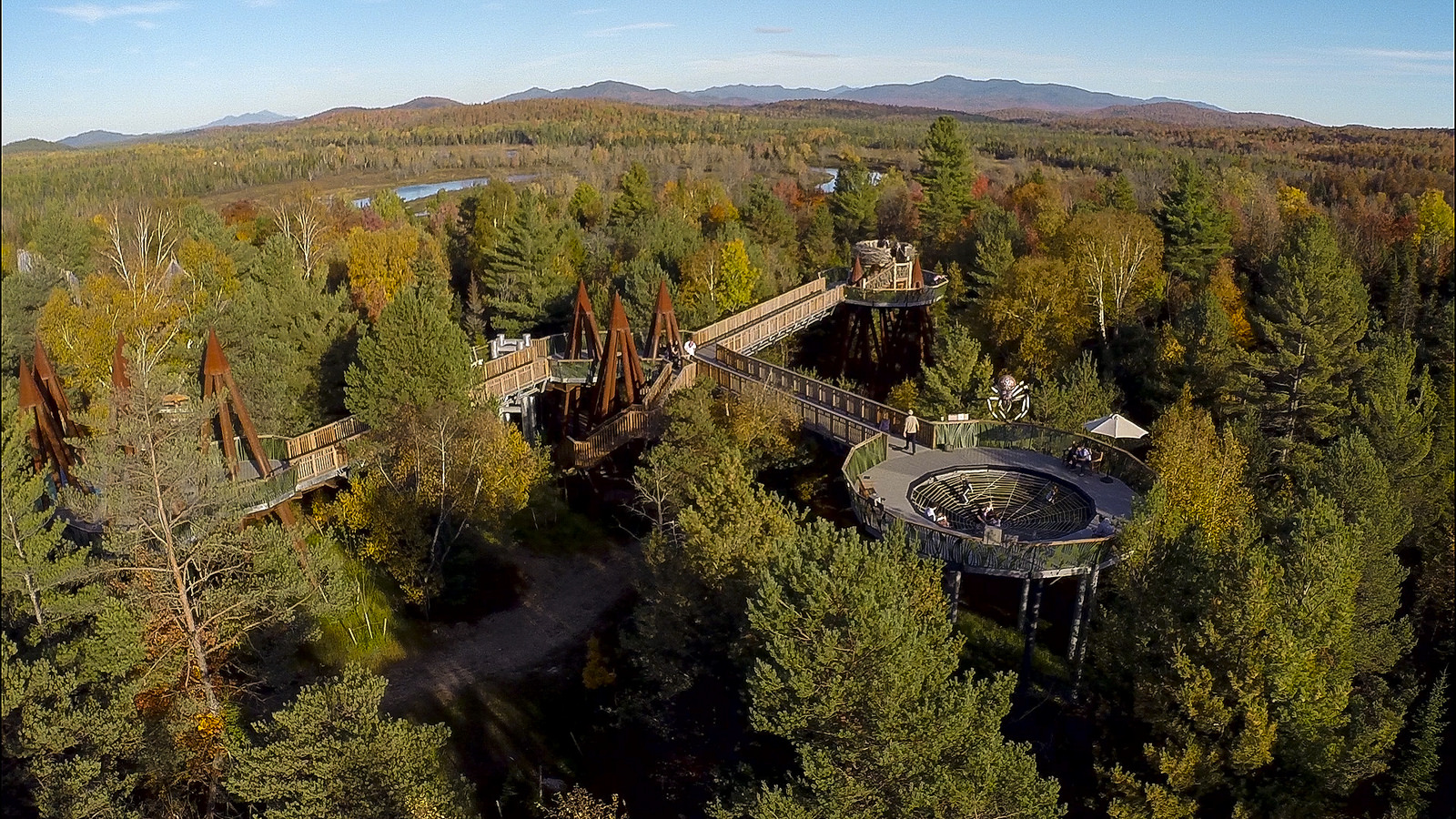 A great spot to be during peak fall color!