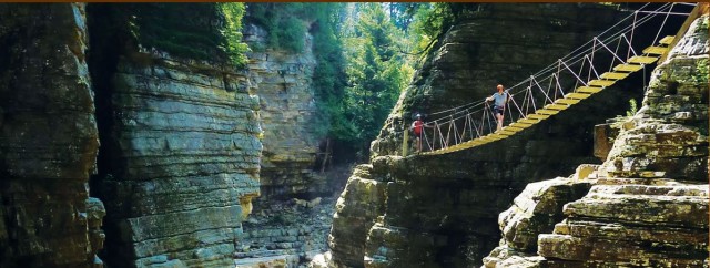 The Adventure Trail. Photo courtesy of Ausable Chasm.