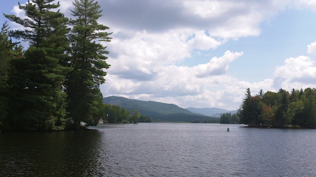 broad Oseetah Lake lets the mountains appear broad Oseetah Lake lets the mountains appear