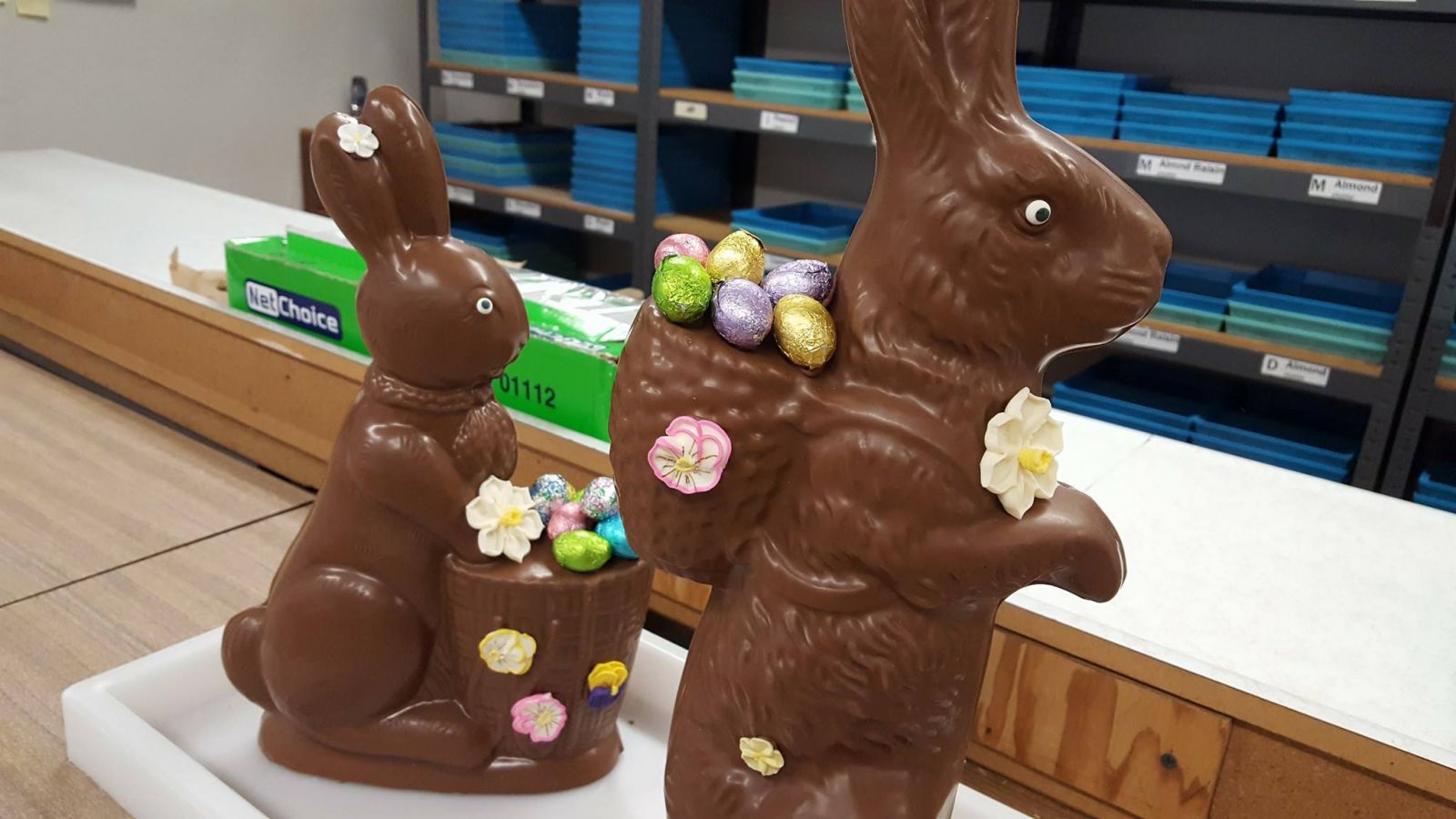 So pretty it's a shame to eat them. But a chocolate lover has to do what a chocolate lover has to do.