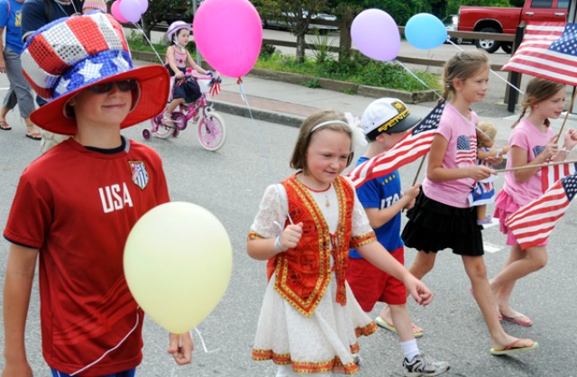 Kiddie Parade revelers - photograph by Mark Kurtz Kiddie Parade revelers - photograph by Mark Kurtz