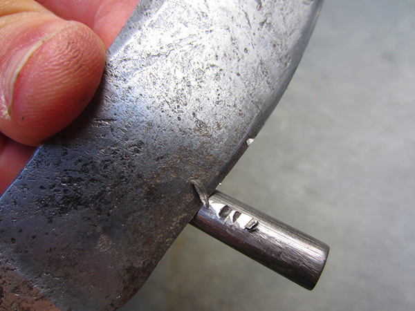 Cut shavings from the ferro rod