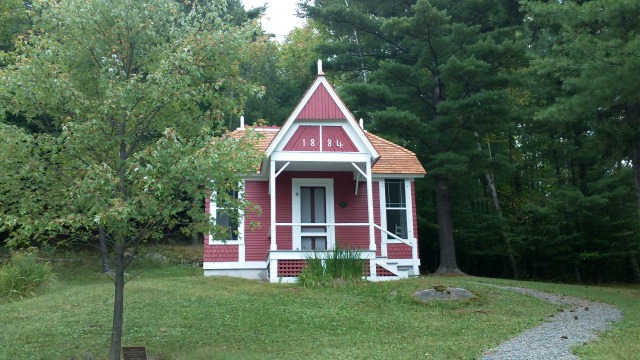 Little Red, first cure cottage at the Trudeau Sanitarium Little Red, first cure cottage at the Trudeau Sanitarium