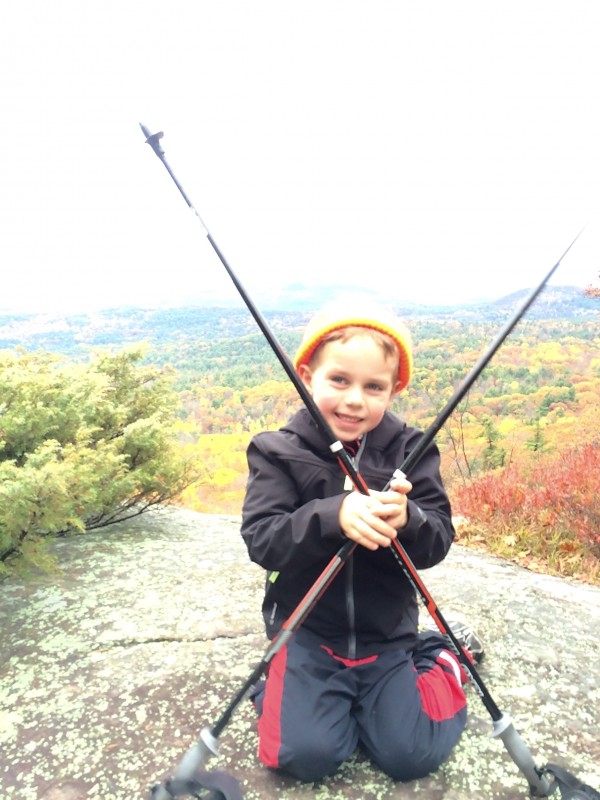 Toryn on top of Wildway Overlook
