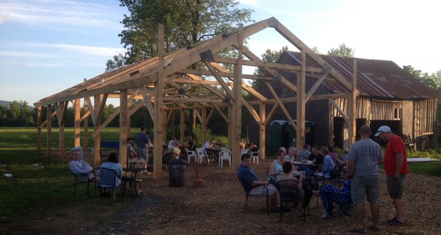 Barn raising