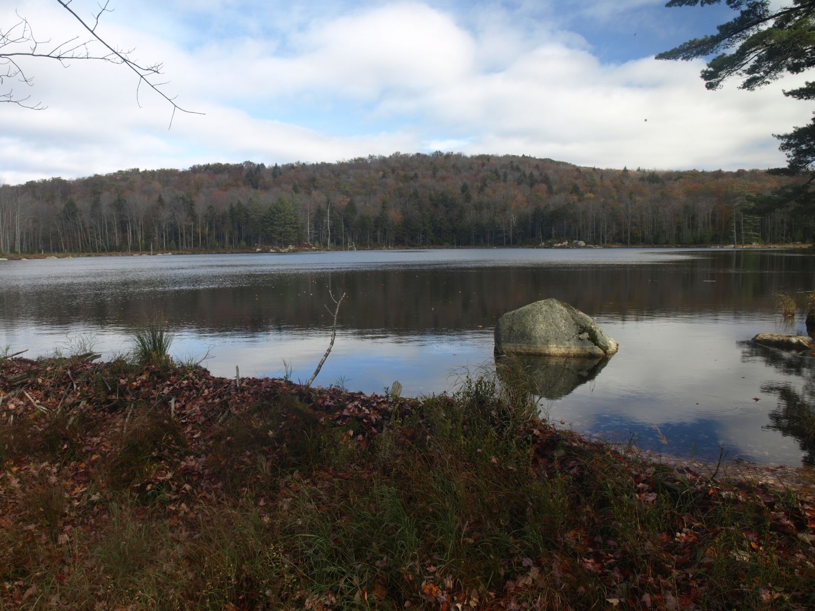 Curtis Pond and East Mountain