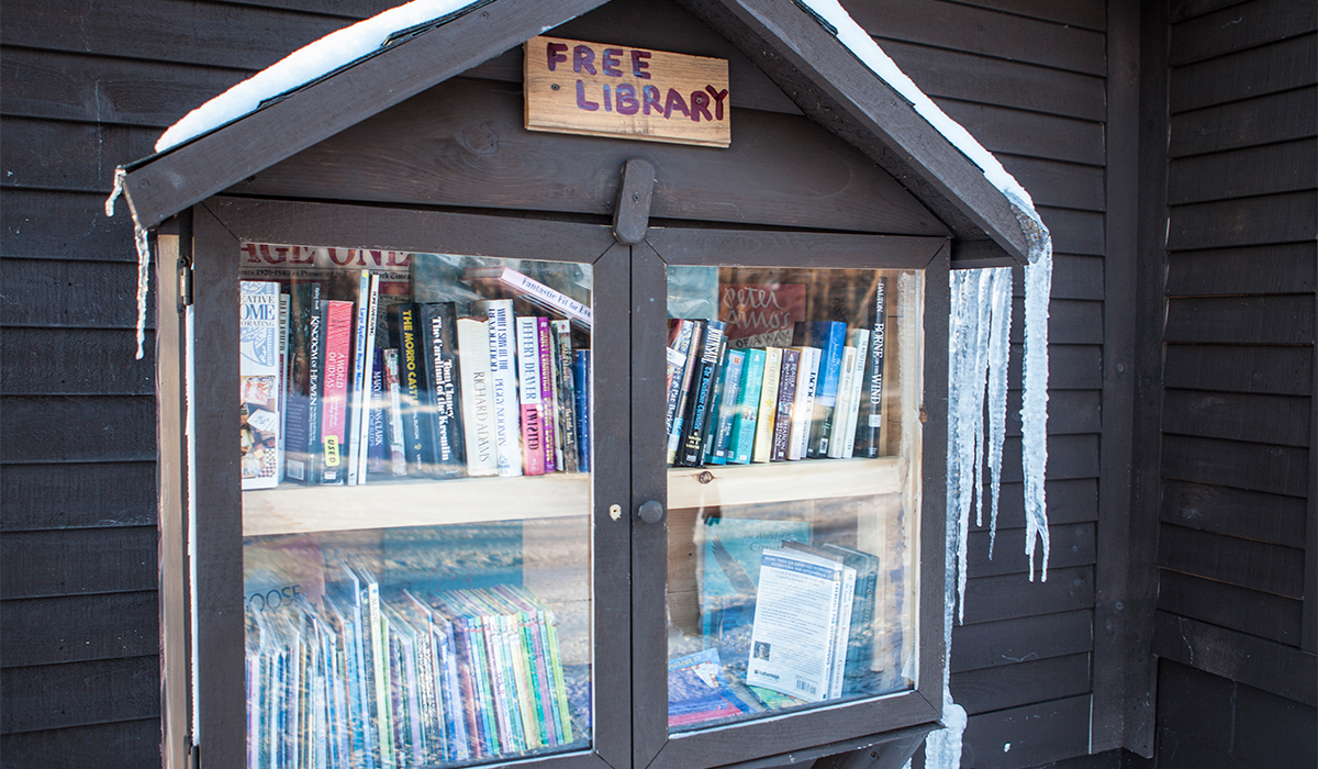 Raquette River Brewing's Library (ROOST/Shaun Ondak Photo)