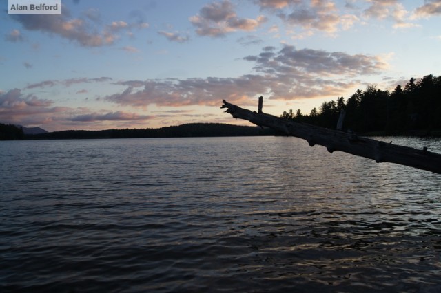Lake Colby sunset Lake Colby sunset