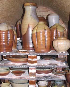 Right out of the kiln and ready to be loved: Jay Craft Center always has something fresh.