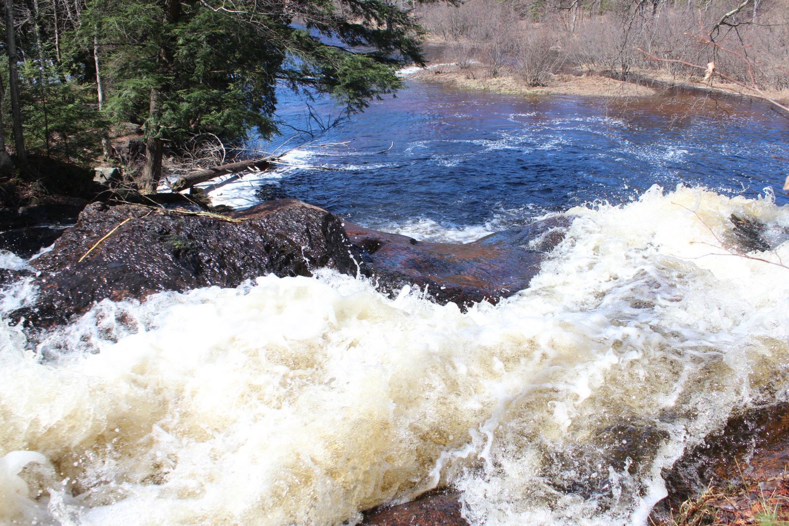 The top of Twin Falls.