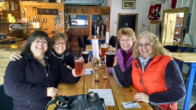 always a fun crowd at Blue Line Brewery