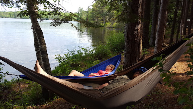 Now this is a getaway! Better than putting a Do Not Disturb on the doorknob, that's for sure.