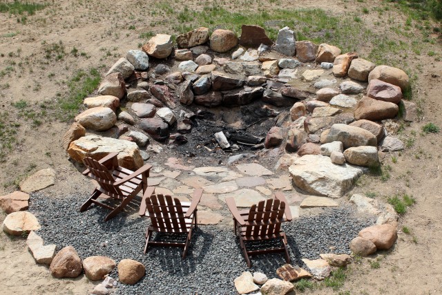 This is one of the biggest firepits I've ever seen.