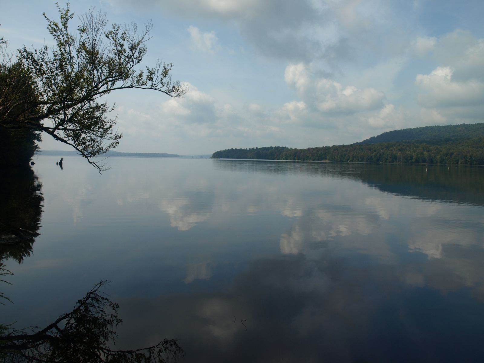 A view out over Cranberry Lake