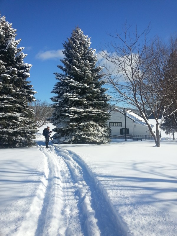 Snow Day in Schroon Lake