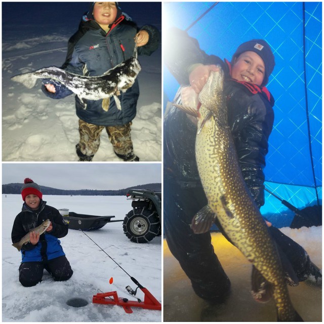 Watch Cedar grow in power as he gets better and better at catching those big ones.