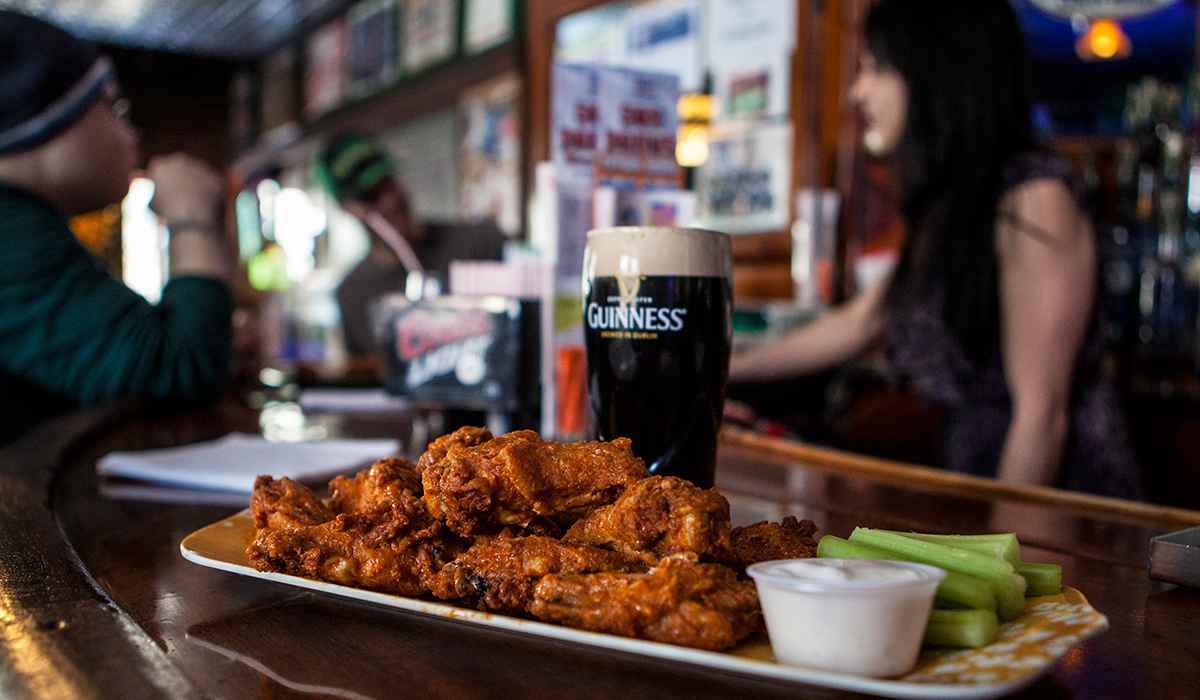 P-2's Irish Pub, Main Street, Tupper Lake (ROOST/Shaun Ondak photo)