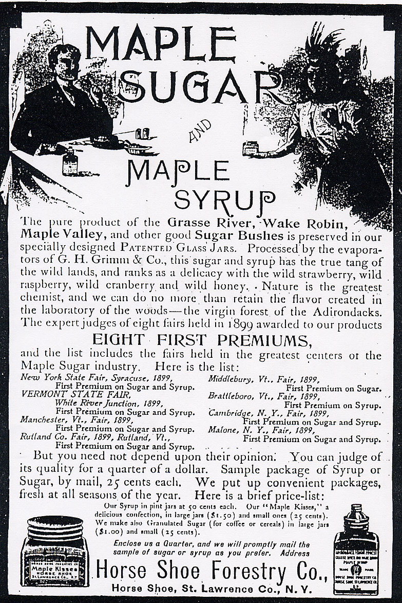 Horseshoe Forestry Company Advertisement