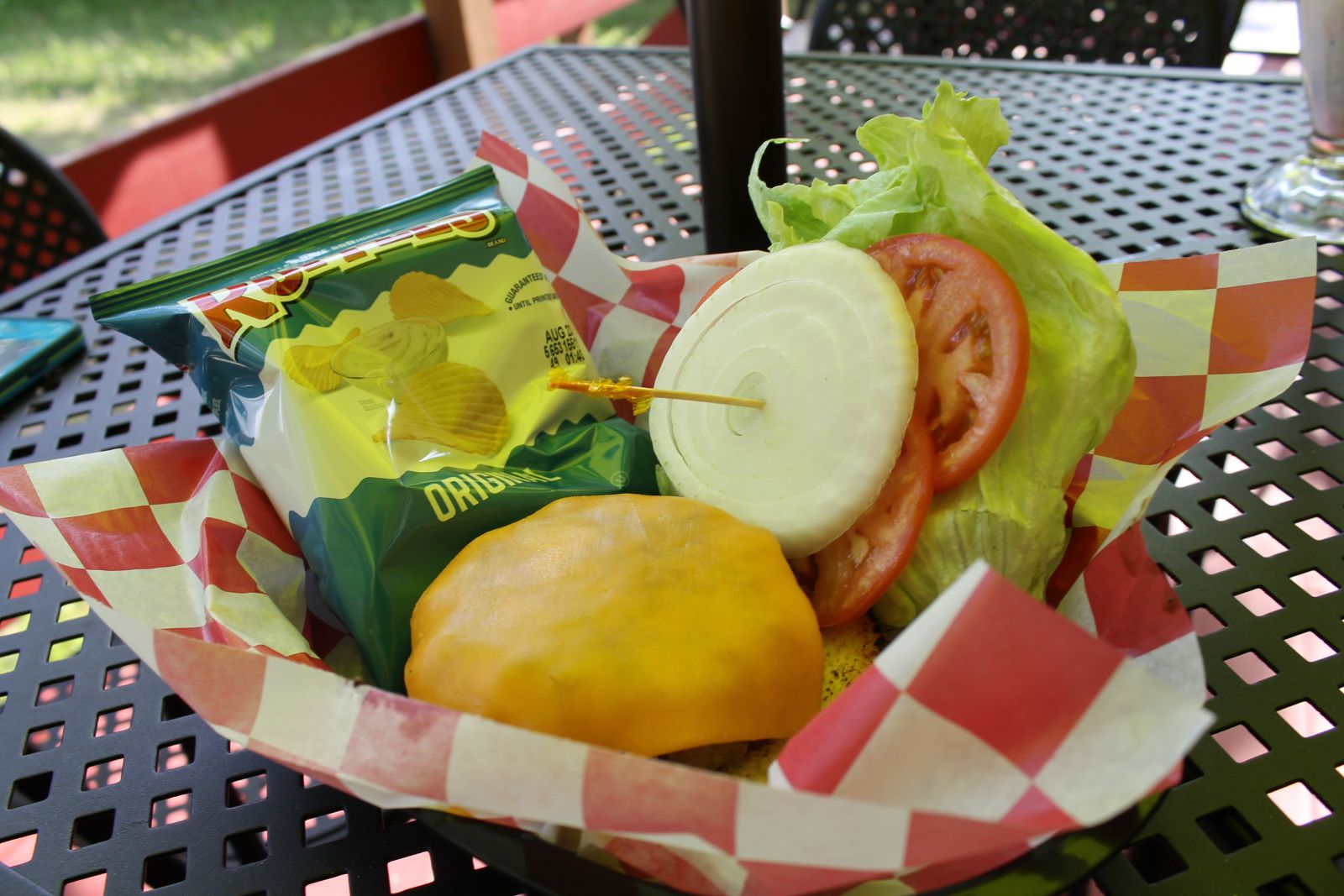 Americana in a basket