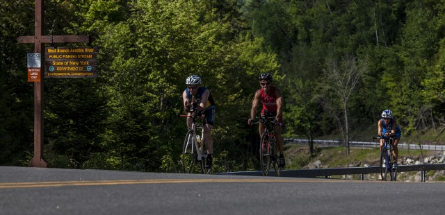 Road biking in the Whiteface Region